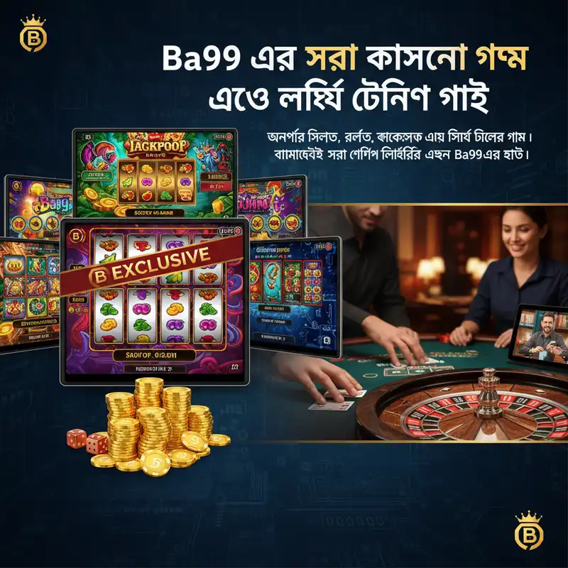 Ba99 এর লাইভ ক্যাসিনো এবং স্লট গেম